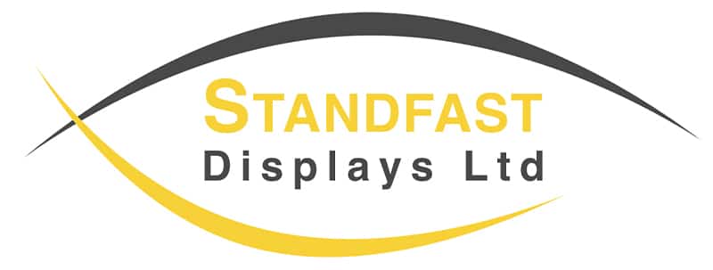Standfast Displays new logo white background